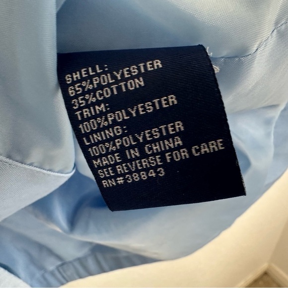 Mackintosh New England Womens Button Up Jacket Petite Small Blue Detachable Hood - Picture 10 of 11